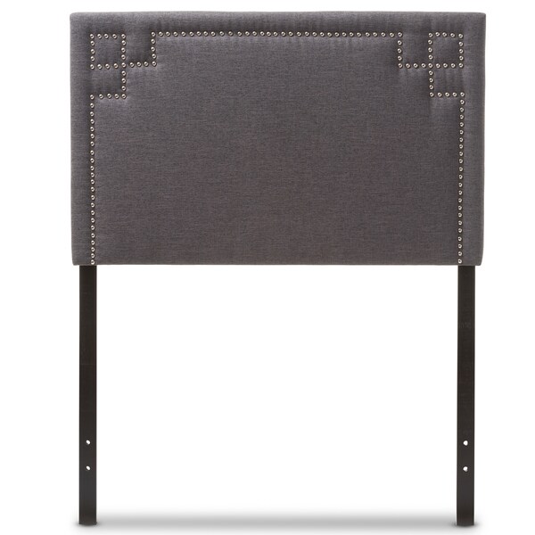 Taylor and Olive Dovetail Modern and Contemporary Twin-size Fabric Upholstered Headboard - - 20543679