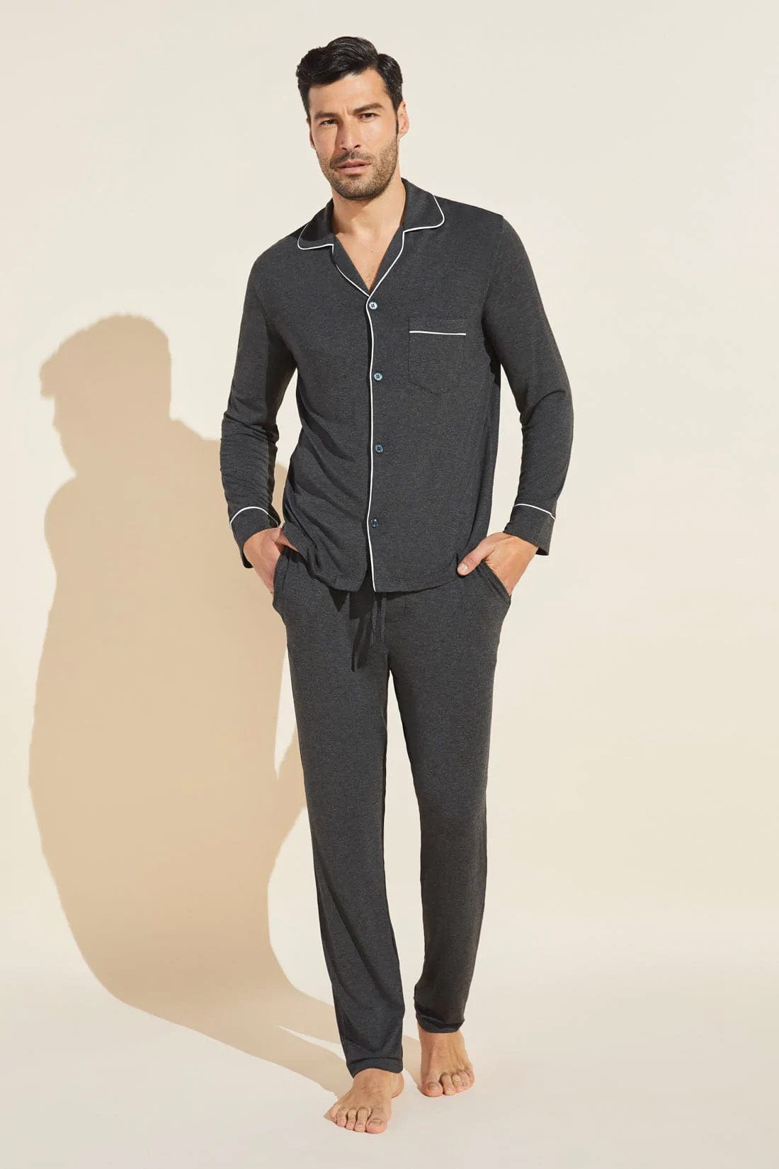 Eberjey William TENCEL™ Modal Long PJ Set