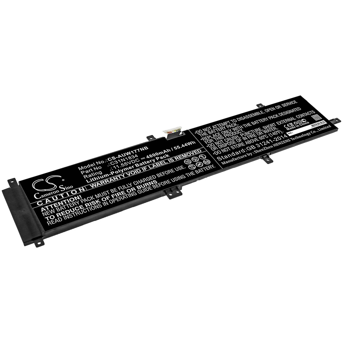 Asus ProArt StudioBook 17 H700GV ProArt StudioBook Replacement Battery BatteryClerkcom Laptop and Notebook