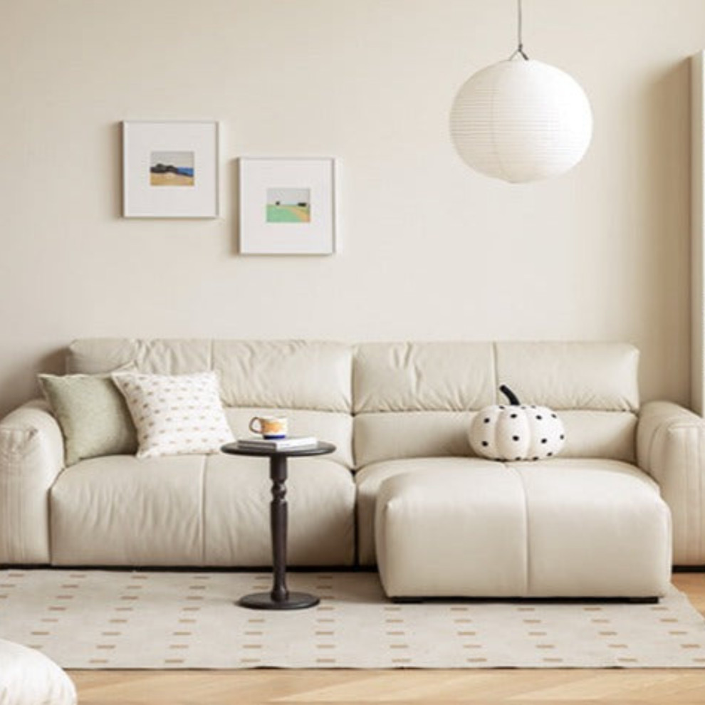 Technology Cloth Sofa Cream Style   Transitional   Sectional Sofas   by GVAwood  Houzz