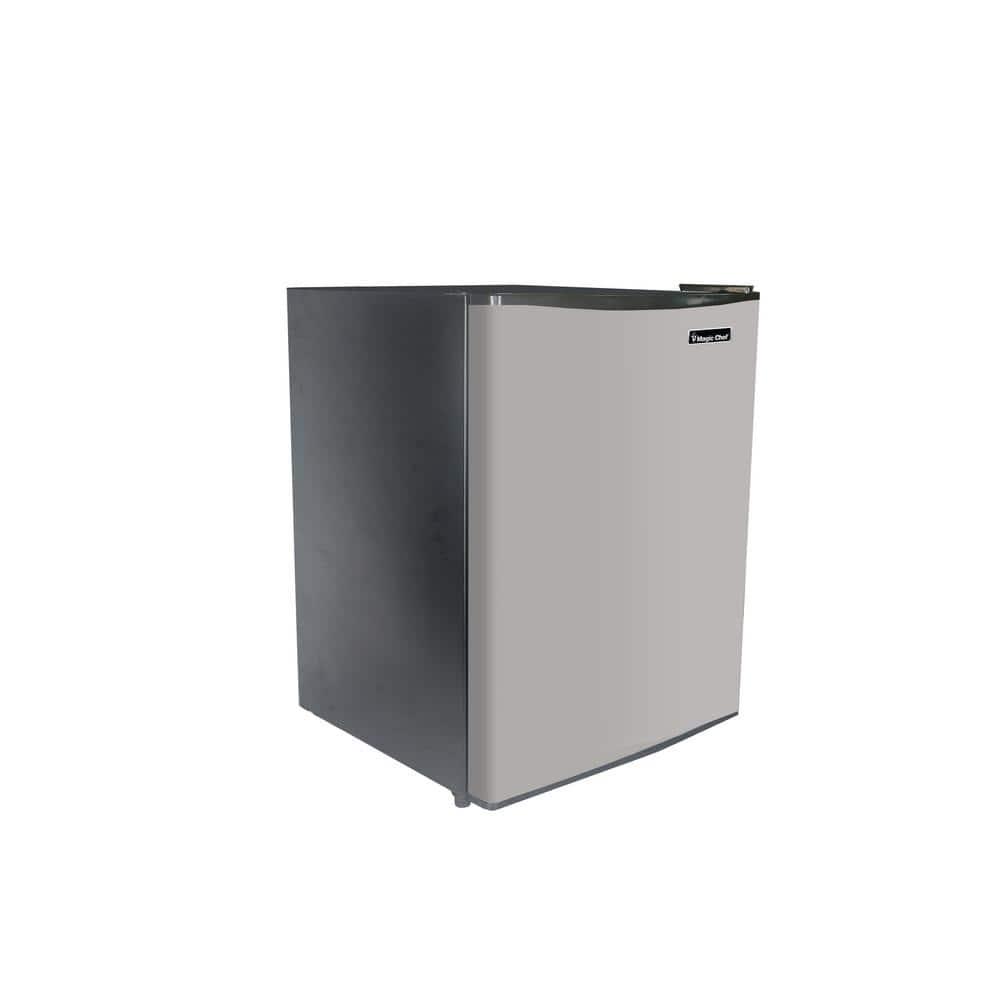 Magic Chef 24 cu ft Mini Fridge in Stainless Steel Freezerless