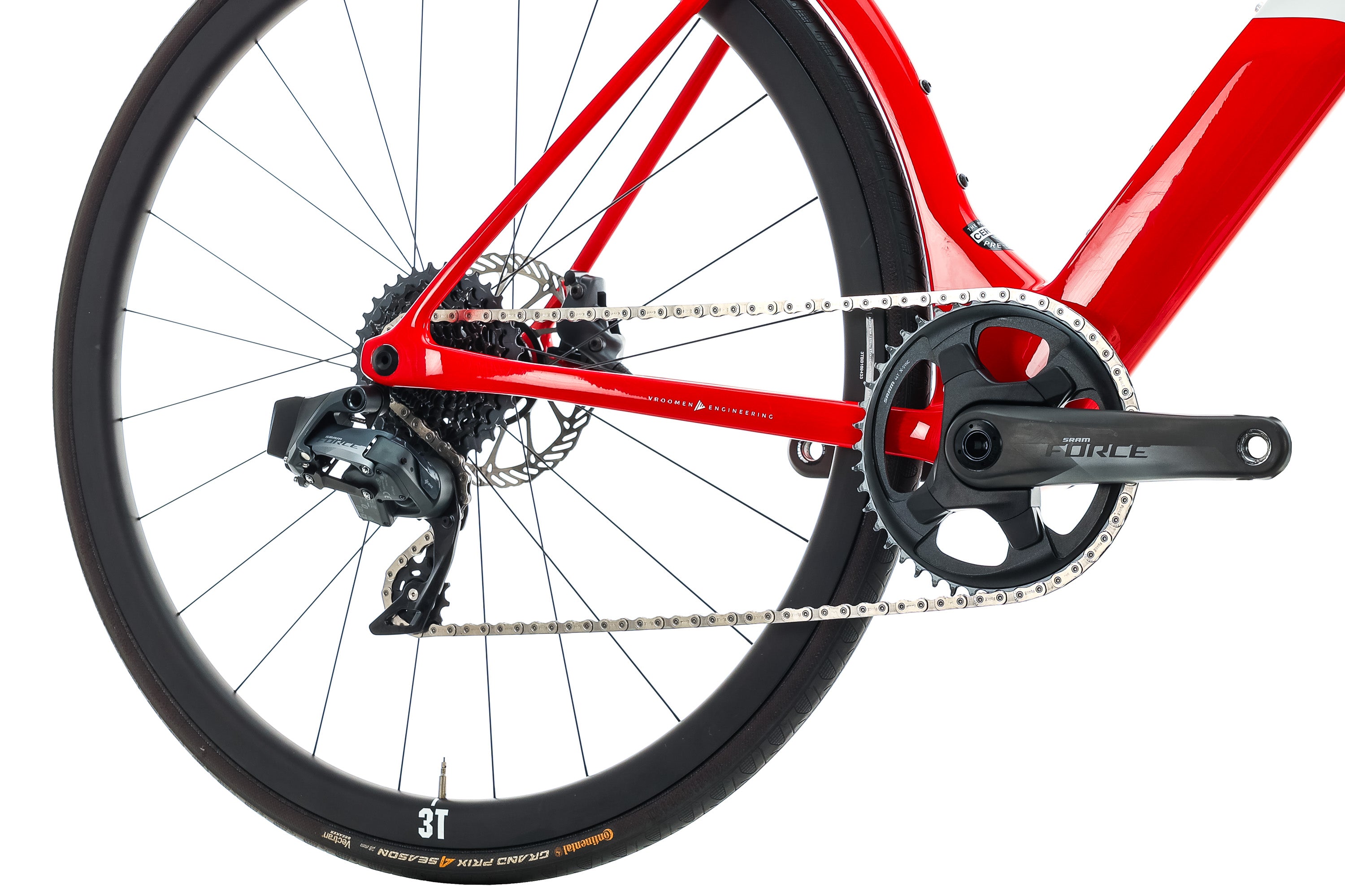 3T Strada TEAM Force AXS Road Bike - 2020, X-Small
