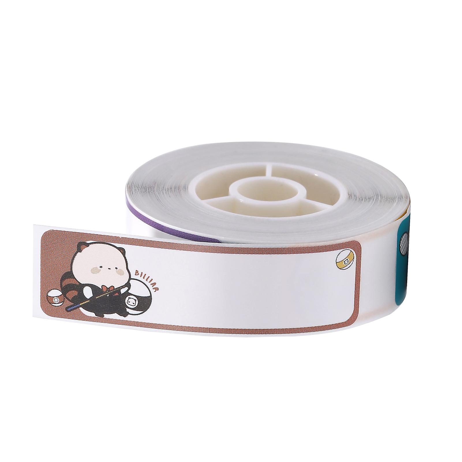 Label Paper Thermal Printing Paper Name Price Size Barcode Sticker Waterproof Tear Resistant 14x50mm 130sheets/roll Compatible With D11 Label Printer