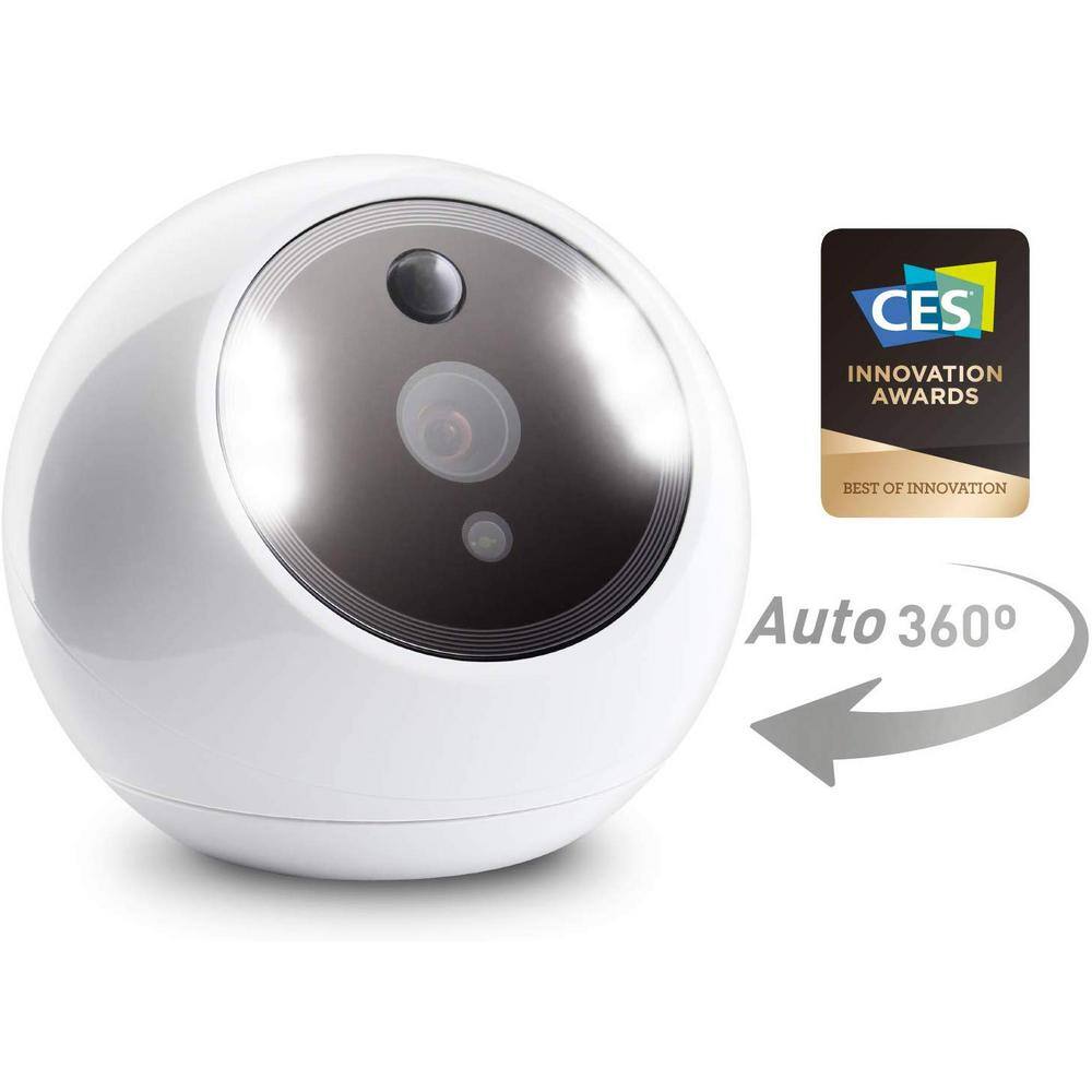 Amaryllo Apollo Wired 1080P Indoor Auto PTZ Smart Security Camera with Face Vehicle Pet Recognition Fire Warning Night Vision Apollo