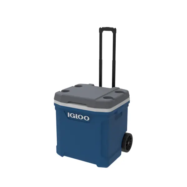 Igloo Indigo Blue Latitude 60 Roller Cooler