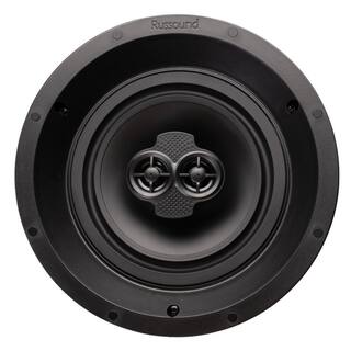 RUSSOUND Architectural 6.5 in. In-Ceiling All-Purpose Performance Single Point Stereo Loudspeaker IC-610T