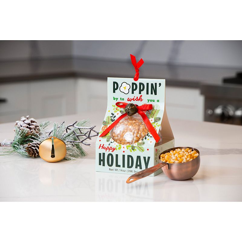 Wabash Valley Farms Poppin' In To Wish You A Happy Holiday Popcorn Ornament