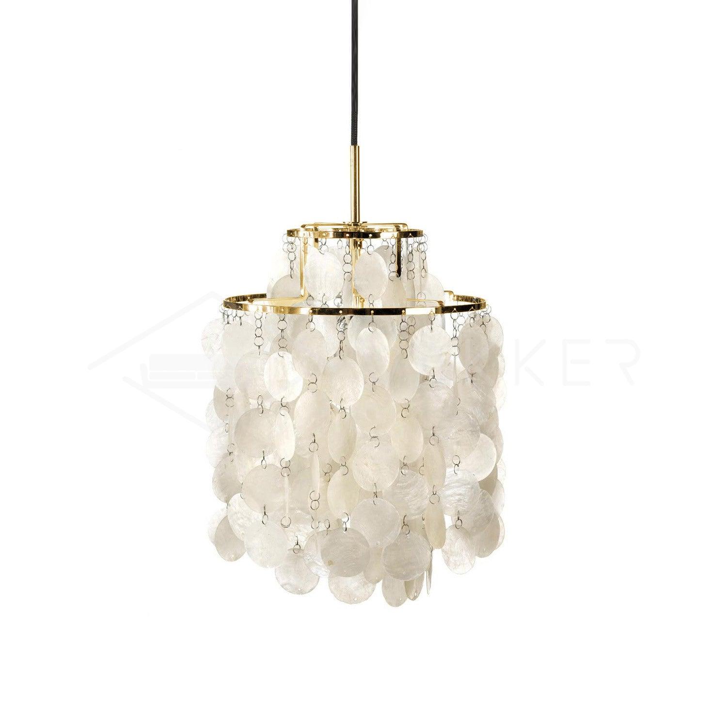 Round Shell Chandelier