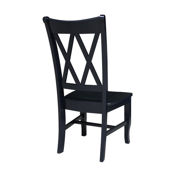 Double XX Solid Wood Chairs - Set of Two