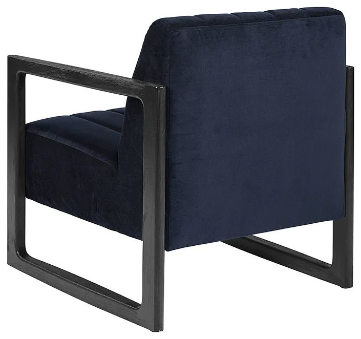 Carolin Lounge Chair  Metropolis Blue   Contemporary   Indoor Chaise Lounge Chairs   by Virgil Stanis Design  Houzz