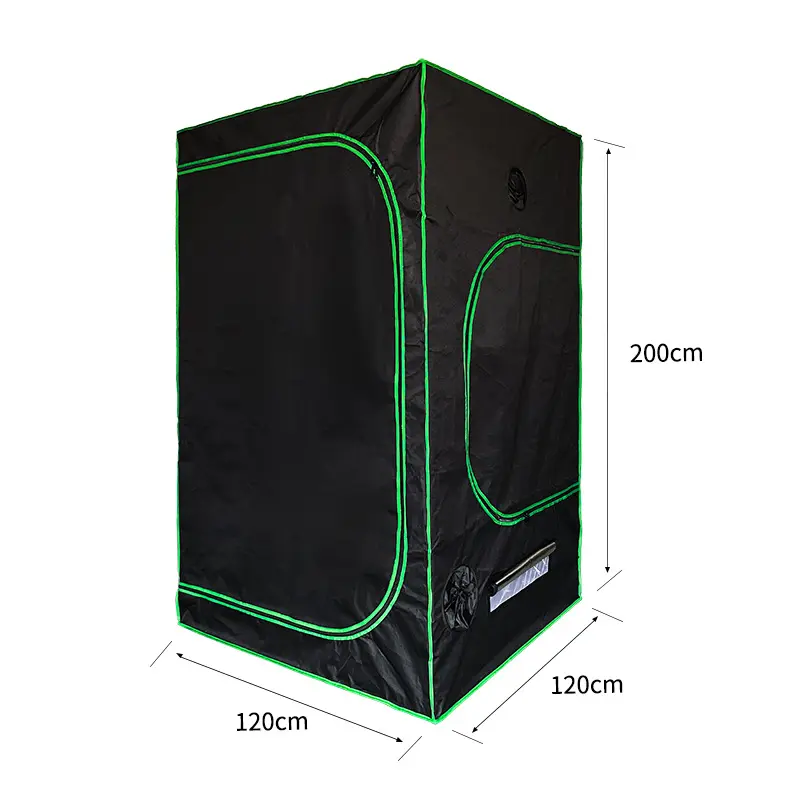 Factory Direct Supply 4x4  waterproof  hydroponic tent Easily Assembled grow tent kit growing tents grow light  200W Led