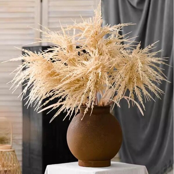 RusticReach Artificial Elegant Reed Grass Stem 39 Tall