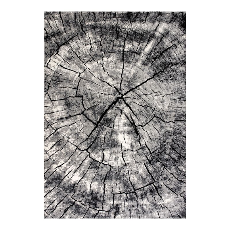 Art Carpet Adenning Tree Ring Rug