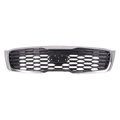 KAI New Standard Replacement Front Grille， Fits 2019-2020 Kia Sorento