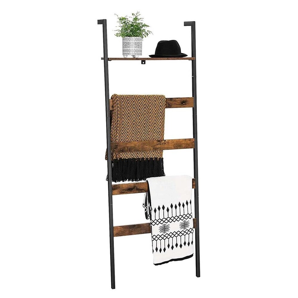 Wall Leaning Ladder Shelf   23.6\