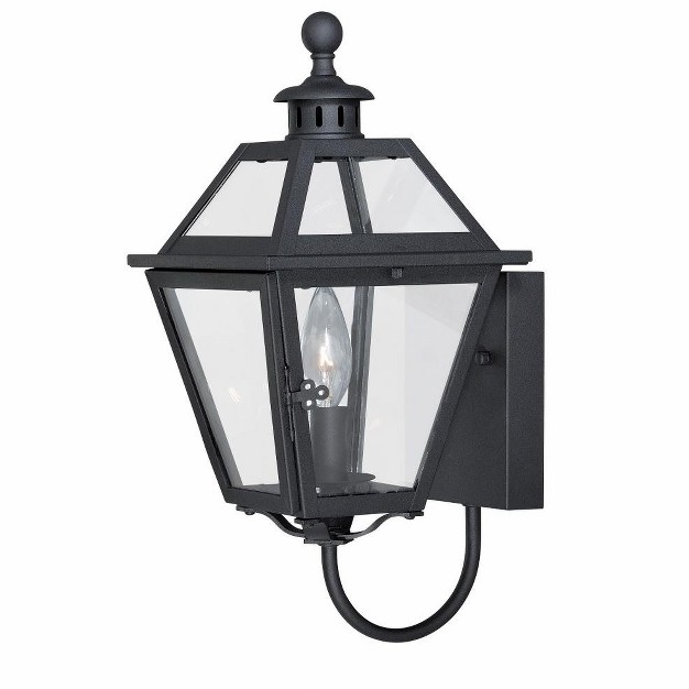 Vaxcel Nottingham 1 Light Sconce Textured Black