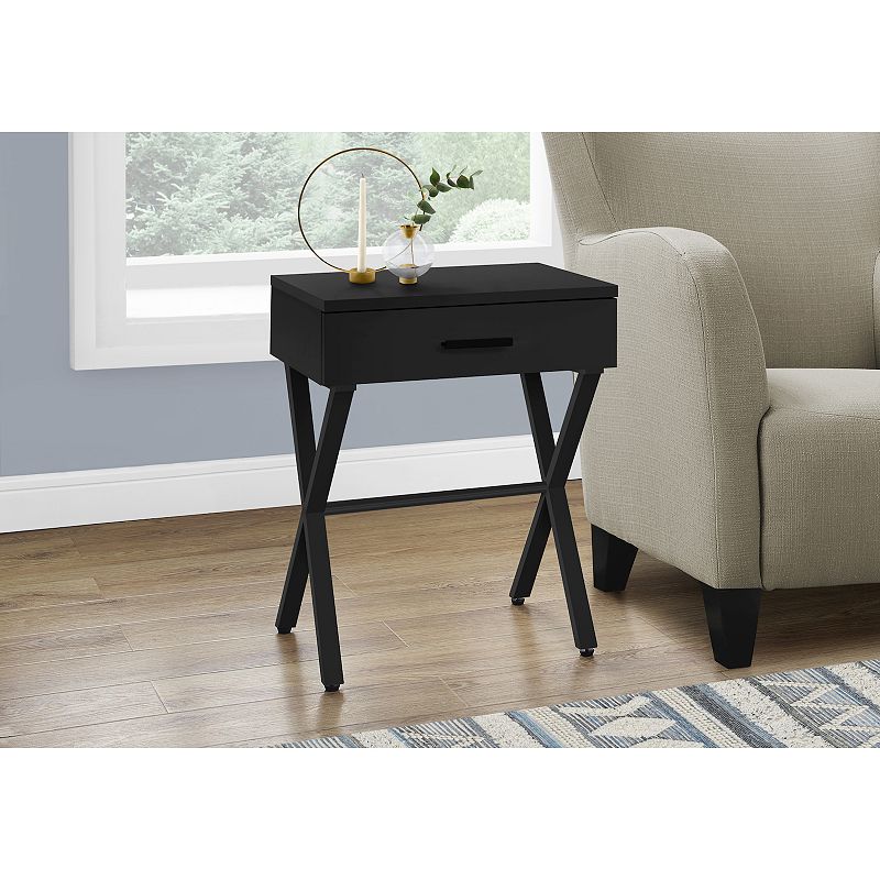 Monarch X-Leg Accent End Table