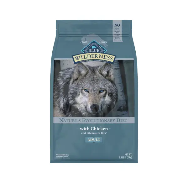 Blue Buffalo Wilderness 4.5 lb High Protein Natural Chicken Adult Dry Dog Food