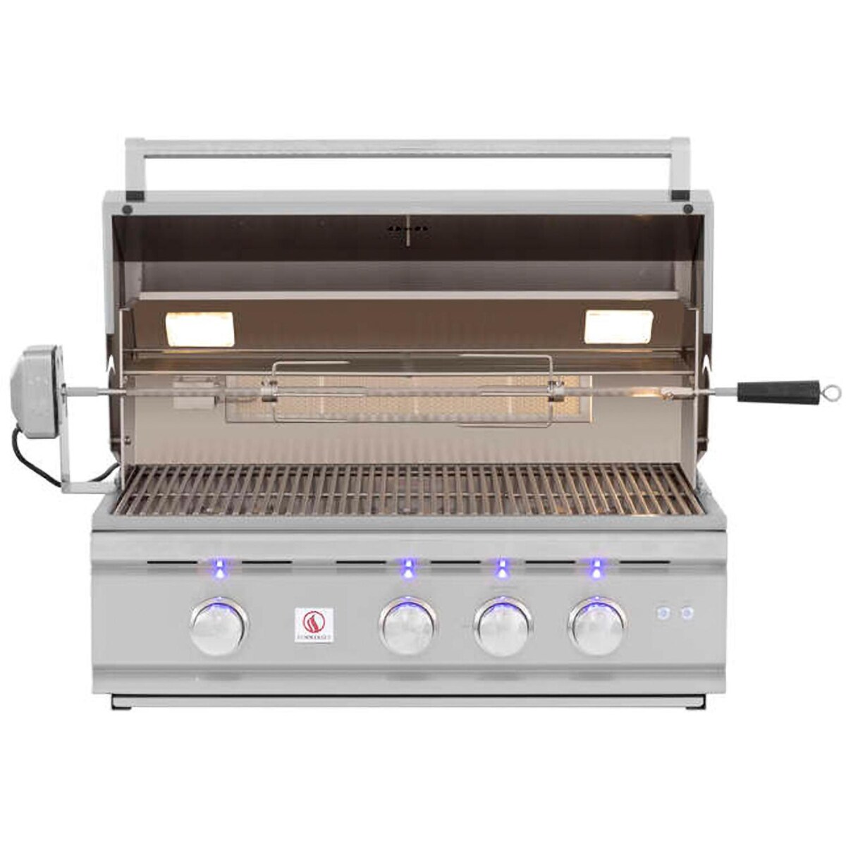 Summerset TRL 32-Inch 3-Burner Built-In Natural Gas Grill With Rotisserie