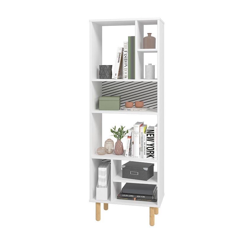 MANHATTAN COMFORT Essex 8-Shelf Bookcase