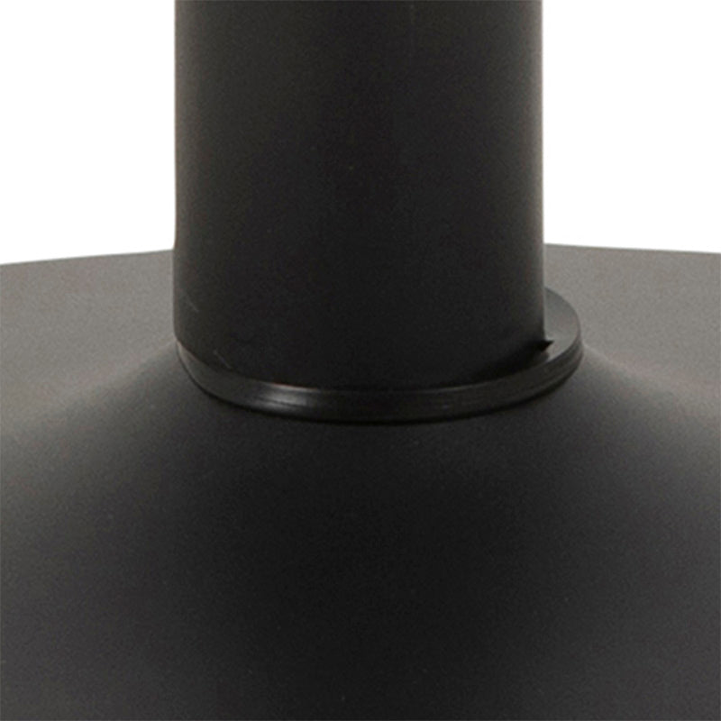 TITAN Round Dining Table 110cm - Black