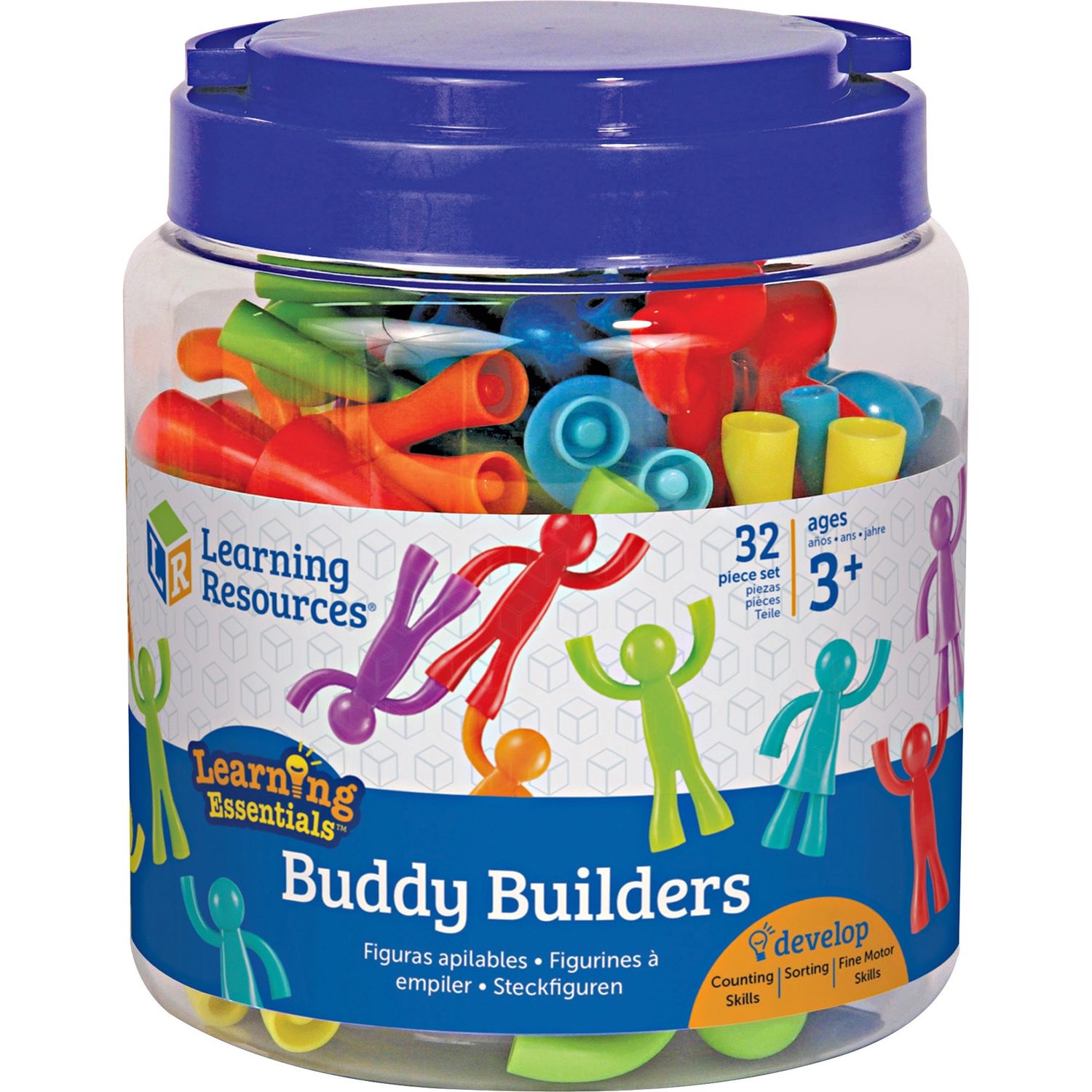 Ages 3+ Buddy Builders Set by Learning Resources LRNLER1081