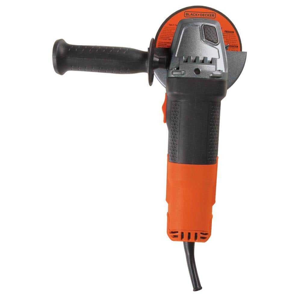 BLACK+DECKER 120V 4.5 in. 6.5 Amp Angle Grinder BDEG400