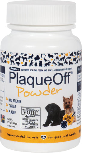 ProDen PlaqueOff Powder Dog and Cat Supplement 2.1oz andndash; Pet Empire and Supplies