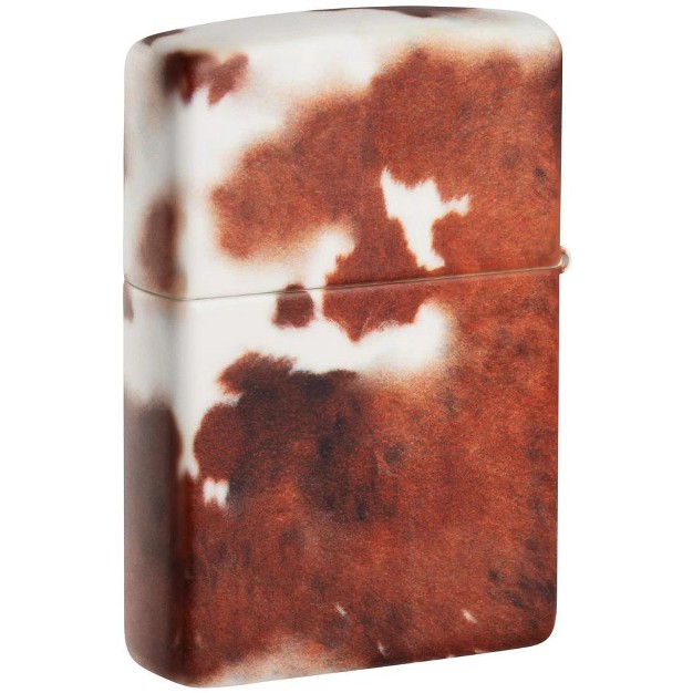 Zippo Cow Print Design Windproof Lighter