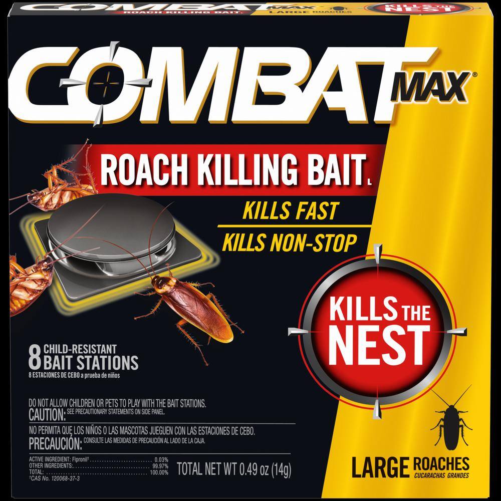 COMBAT Source Kill Max 0.49 oz. Large Roach Trays (8-Pack) 2340051913