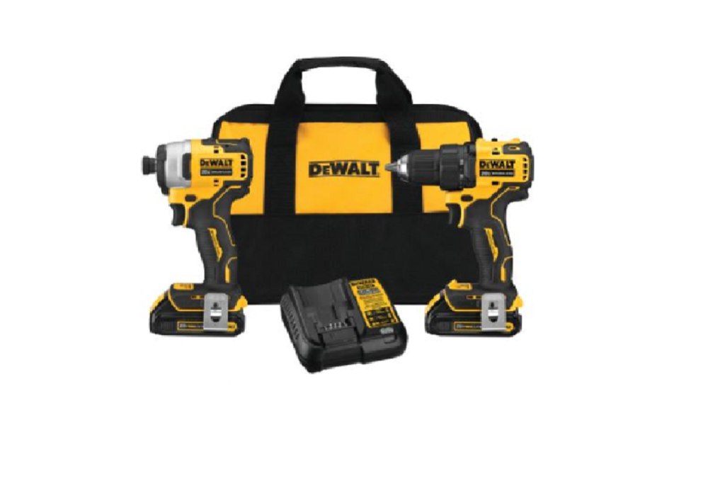 DEWALT Atomic 20V MAX 2 Tool Combo Kit with Circular Saw Brushless Cordless