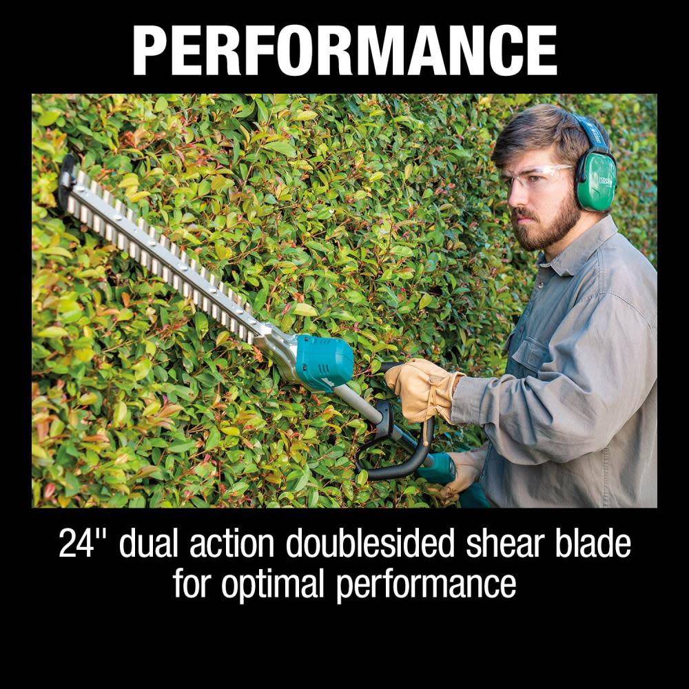 18V LXT? Lithium-Ion Brushless Cordless 24 Pole Hedge Trimmer Kit (5.0Ah) ;