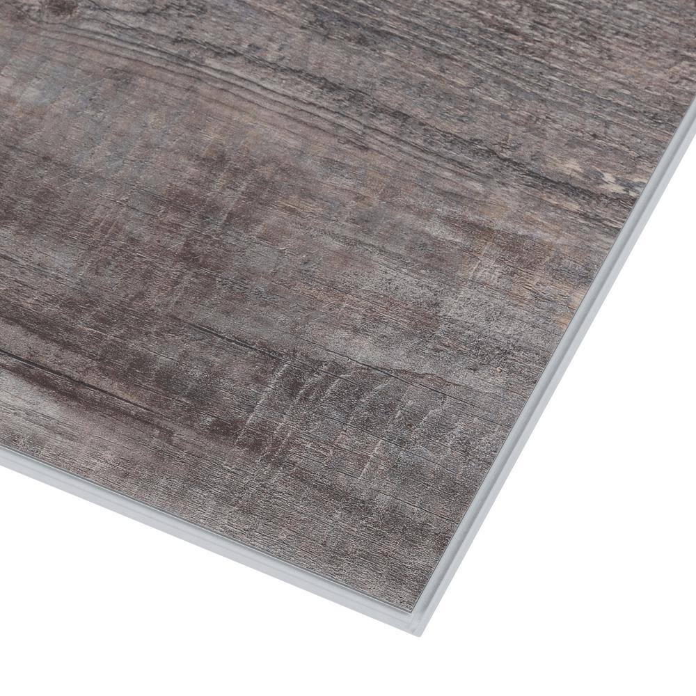 Lifeproof Seasoned Wood 6 MIL x Multi-Width x 48 in. L Click Lock Waterproof Luxury Vinyl Plank Flooring (19.5 sqftcase) I114813L