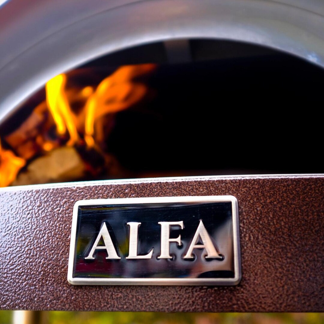 Alfa Nano 23-Inch Outdoor Countertop Wood-Fired Pizza Oven