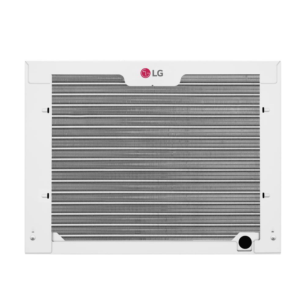 LG 7500 BTU 115-Volt Window Air Conditioner LW8016HR with Cool Heat and Remote in White LW8016HR