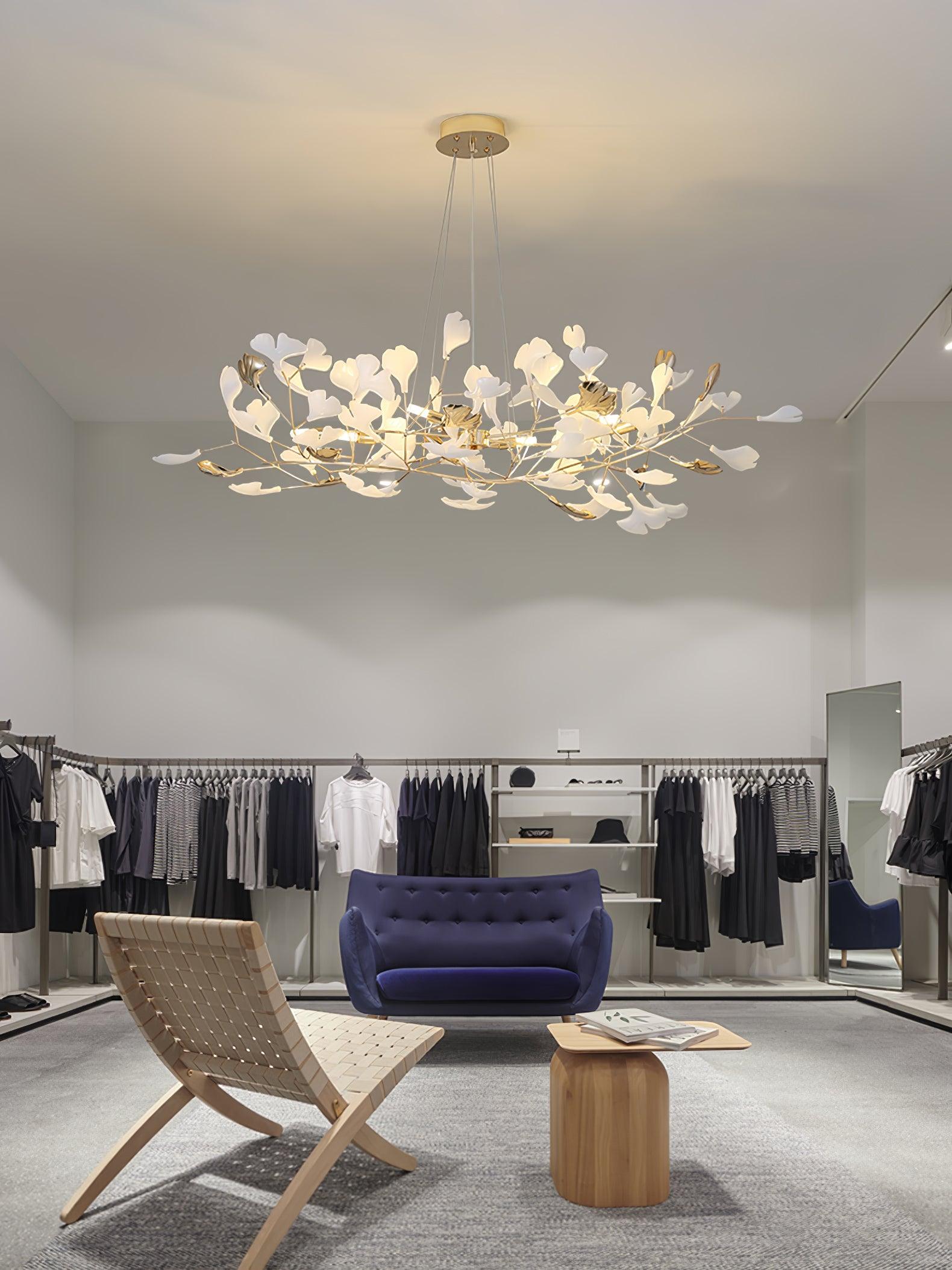 Gingko Chandelier R