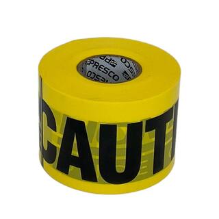 HOME-FLEX 3 in. 250 ft. Direct Burial Gas Caution Tape 18-CT250