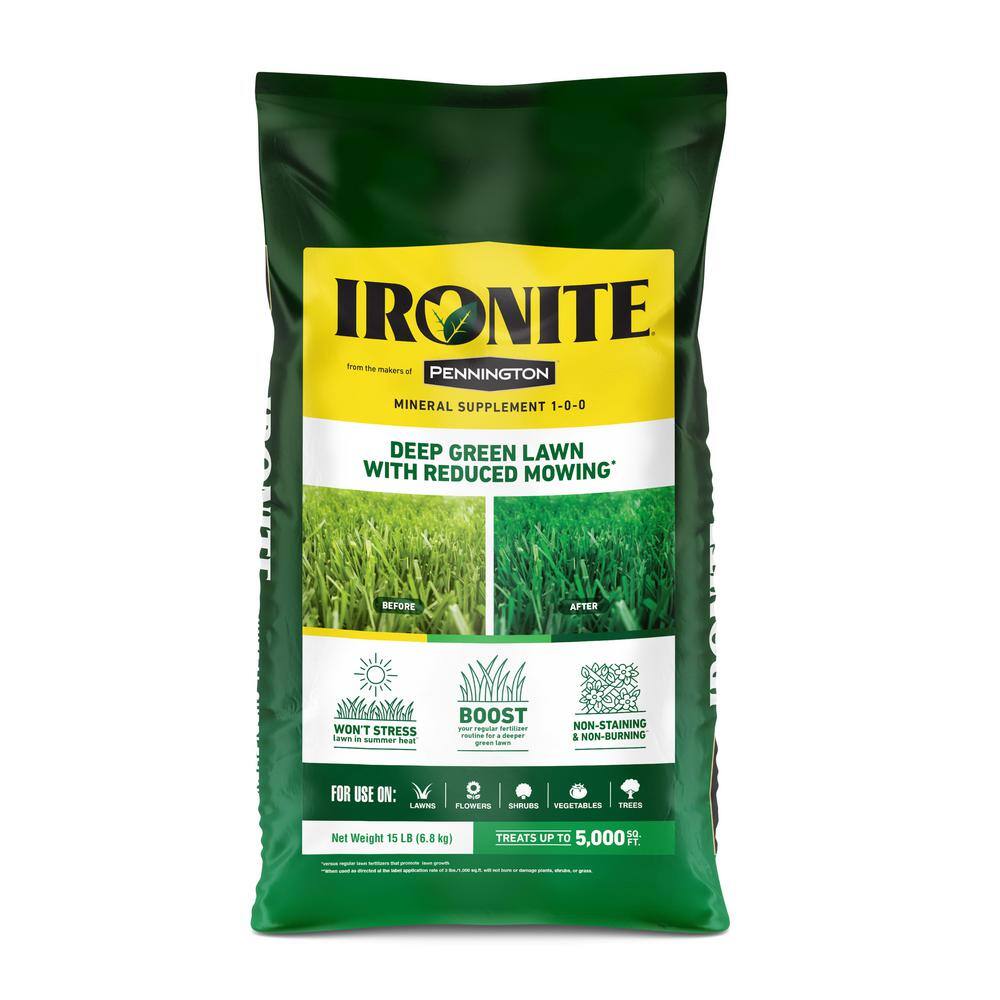 Ironite 15 lbs. 1-0-0 5M Lawn Fertilizer 100544883