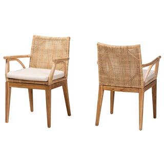 bali  pari Storsel Natural Brown Dining Chair (Set of 2) 232-2P-13251-HD