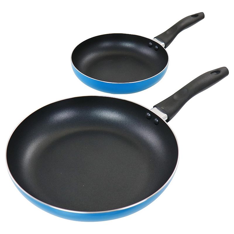 Gibson Home 2 Piece 10 Inch Aluminum Frying Pan