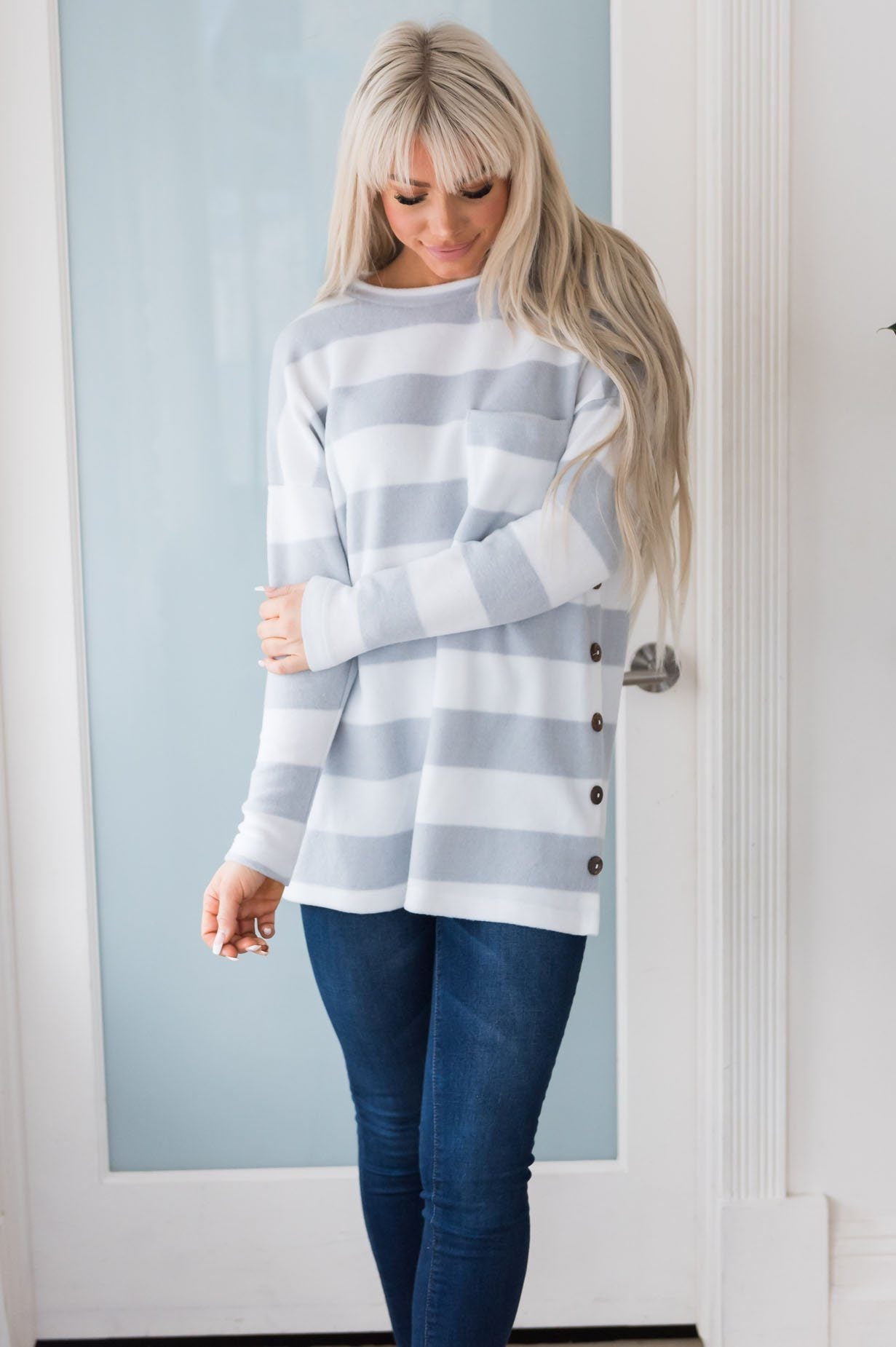 Cuddly Classic Modest Blouse