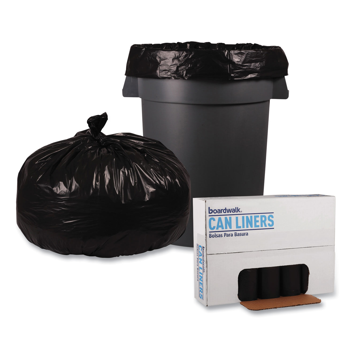 Recycled Low-Density Polyethylene Can Liners by Boardwalkandreg; BWK518