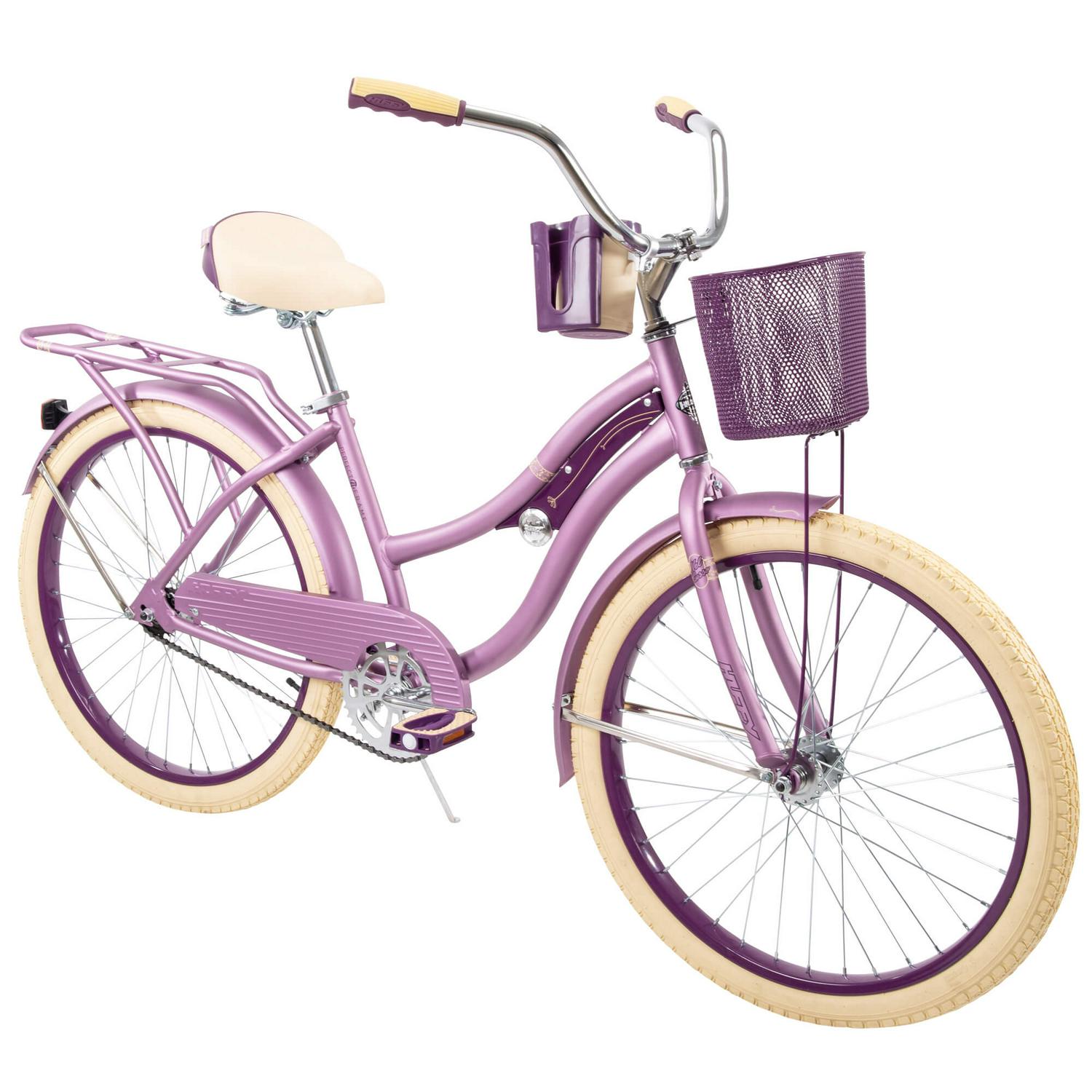 Huffy 24  Nel Lusso Girls8217 Cruiser Bike Purple Satin  Crowdfused