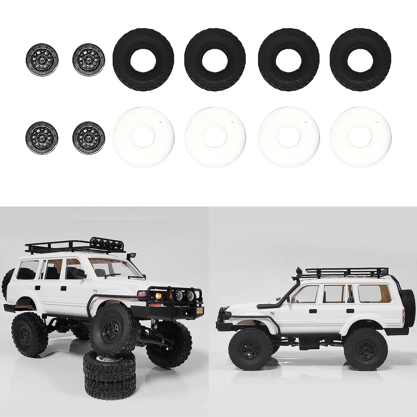 Rc Wheel Rim Tires For 1:16 4wd Off-road High-speed Climbing Remote Control Car Tire Accessories