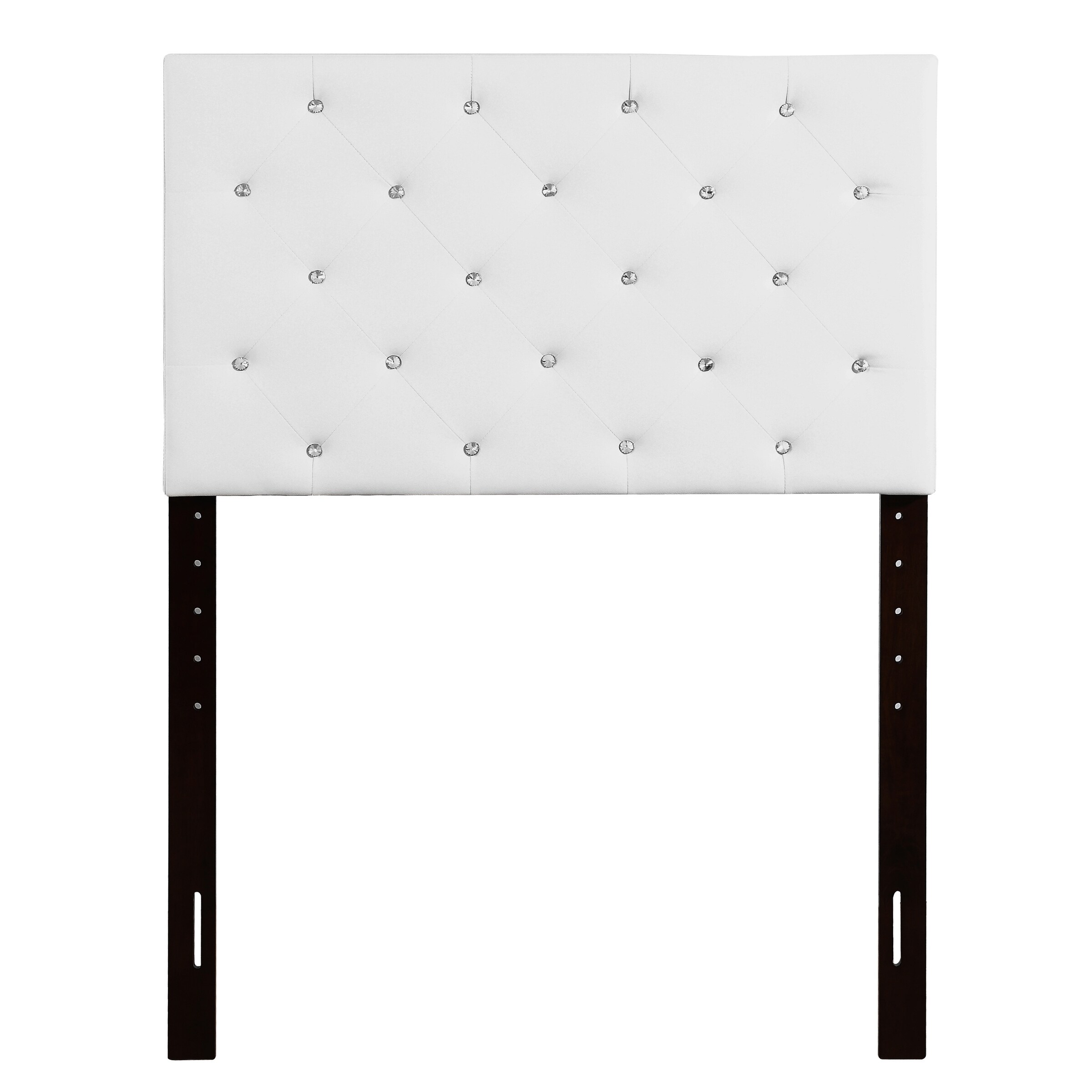 LYKE Home London White Jeweled Headboard - - 31264251