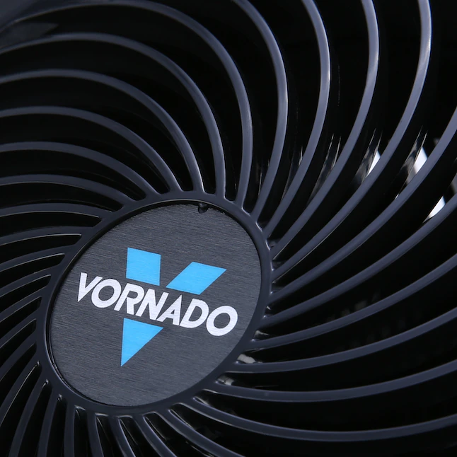 Vornado 7-in 3-Speed Indoor Black Desk Fan