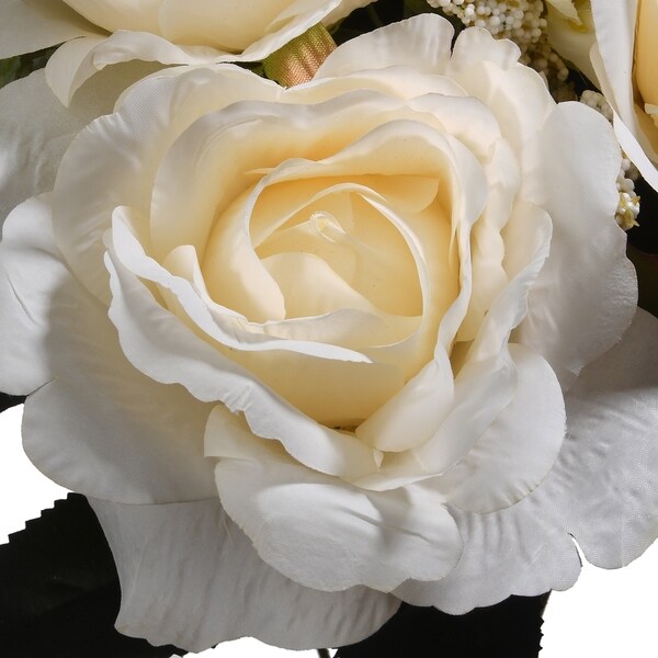 19 Cream Rose Bundle by National Tree Company