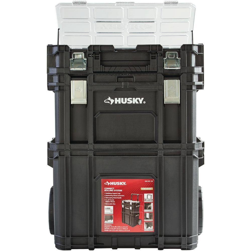 Husky 22 in. Connect Rolling System Tool Box 230381