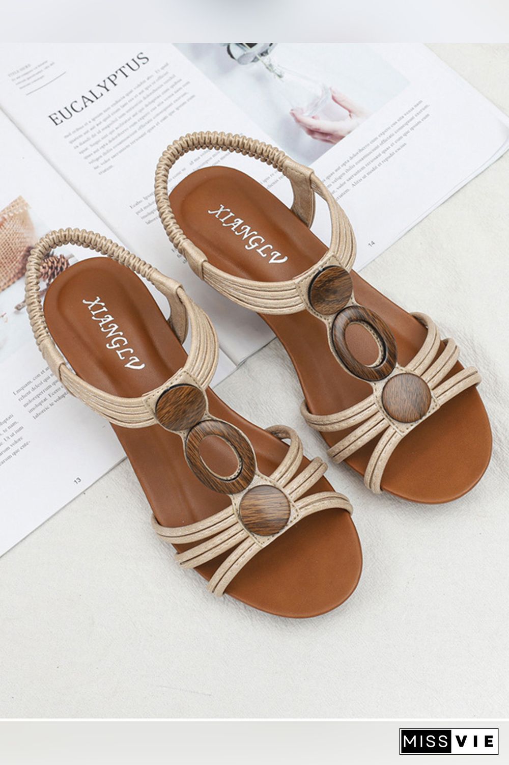 Summer Wedge Mother's Sandals Wholesale