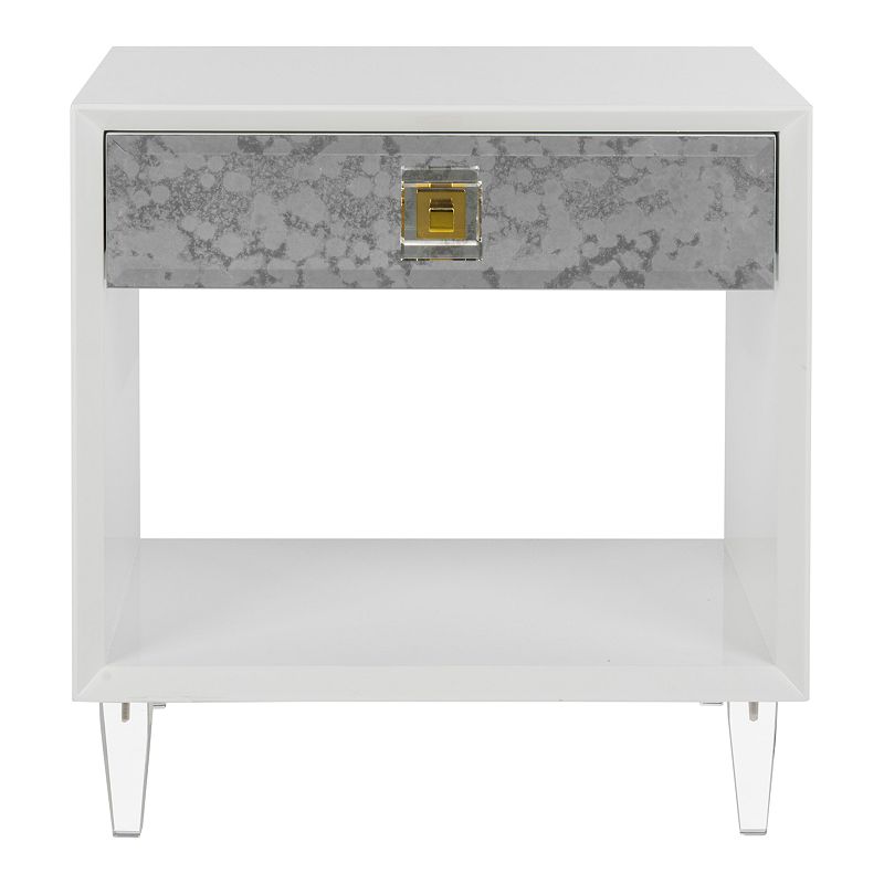 Safavieh Isidra Acrylic Trunk End Table